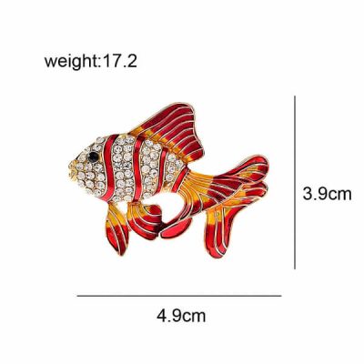 Broche - Golden Fish - Image 4