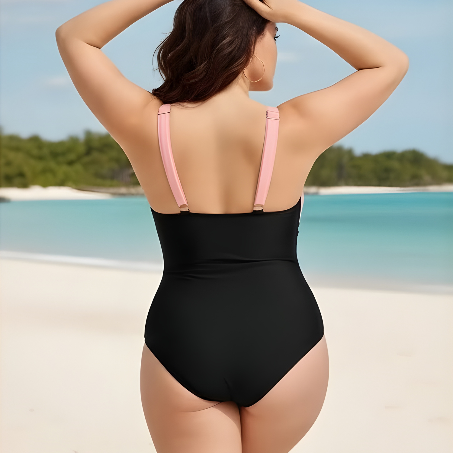 Maiô Transpassado Plus Size - Monza - Imagem 2
