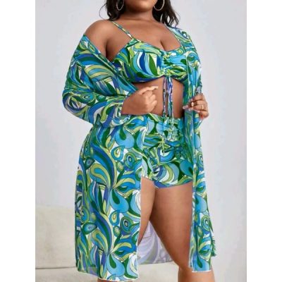 Biquíni Plus Size + Saída de Praia - Mazza - Image 6