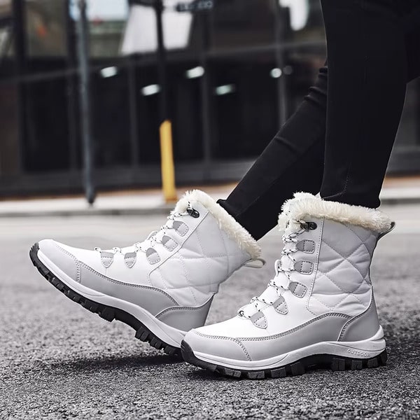 Bota de Inverno Impermeável - Frosty Elegance