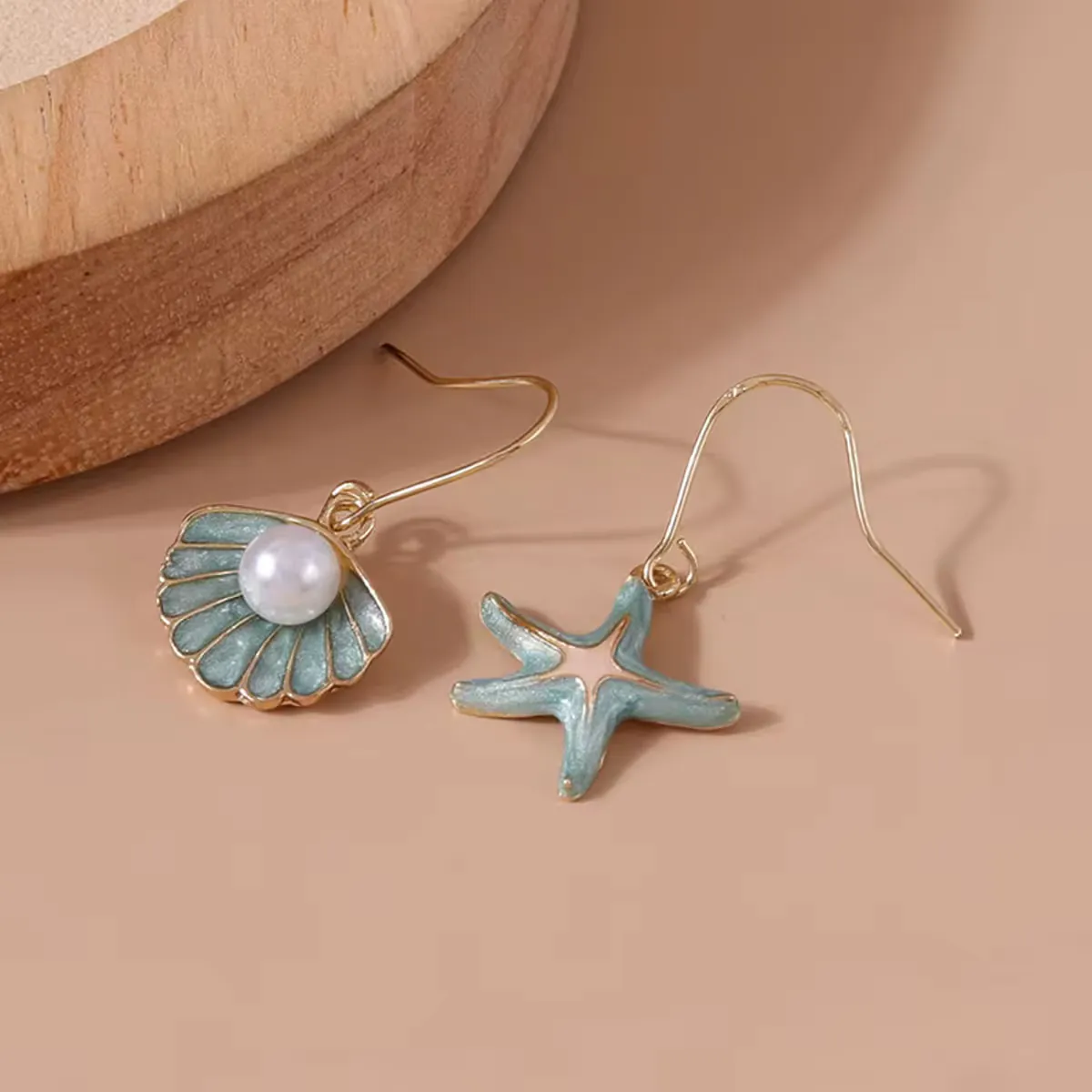 Brinco - Concha e Estrela - Imagem 2
